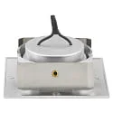 nobilé Downlight 5068Q ECO FLAT SCCT 38° DIM C firkantet, svingbar, CCT Switch IP40, chrom mat dæmpbar