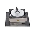 nobilé Downlight 5068Q ECO FLAT SCCT 38° DIM C firkantet, svingbar, CCT Switch IP40, sort mat dæmpbar