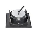 nobilé Downlight 5068Q ECO FLAT SCCT 38° DIM C firkantet, svingbar, CCT Switch IP40, sort mat dæmpbar
