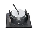 nobilé Downlight 5068Q ECO FLAT SCCT 38° DIM C firkantet, svingbar, CCT Switch IP40, sort mat dæmpbar