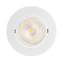 Downlight 5068 ECO FLAT TUN rund IP40, hvid mat 