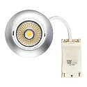 downlight 5068 ECO DOB round IP40, chrome matt dimmable