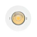 Downlight A 5068 T FLAT BIO dæmpbar IP40, klar, hvid mat dæmpbar