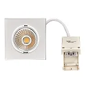 Downlight 5068Q ECO DOB firkantet IP40, chrom dæmpbar