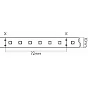 nobilé LED Strip Flexible LED SMD 2835, 24V, 15W/m, 4100K, 500cm