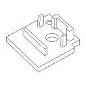 nobilé replacement kit VOUTE 1, silver, white