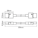 nobilé Tilbehør til Flexible LED SMD 5050/5630 - IP67 Tilslutning, fleksibel, sæt med 5