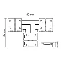nobilé Tilbehør til Flexible LED SMD 5050/5630 - T-Tilslutning, 2-polet, sæt med 5