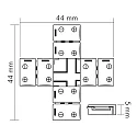 nobilé Tilbehør til Flexible LED SMD 3528 - Cross-Tilslutning, 2-polet, sæt med 5