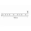 nobilé LED Strip Flexible LED SMD 3528, 24V, 4.8W/m, 6500K, 500cm