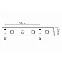 nobilé Flexible LED SMD 2835, LED Lysrør, 12V, 5W/m, 4100K, 620lm/m, dæmpbar, 200cm