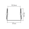 nobilé Profil LED NEON SMD 1516 RGB – FLEX mekanisk, fleksibel, chrom
