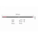 nobilé LED Strip LED NEON SMD 1516 RGB set of 1, with plug, 4-pole
