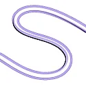 nobilé Fuldt silikoniseret LED-strip NEON 1516 3D 4-polet, RGB hvid