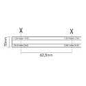 nobilé LED Strip FLEXIBLE LED COB 528 dæmpbar hvid