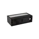 nobilé Udendørs wall luminaire WL-RE200 UP/DOWN SCCT 115° direkte / indirekte IP65, sort 