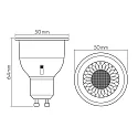 nobilé LED reflector lamp SCCT GU10 6W 3000K 60° 