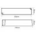 nobilé LED Kontrol gear EL-17-350 IP67, 3 - 16.8W, konstant spænding 350mA, 180-264ac, sek. 6-48Vdc, hvid