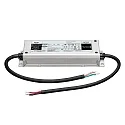 LED strømforsyning EL-200-24V IP67 med åbent kabel, konstant spænding, omskiftelig, sølv