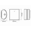 nobilé sensor Bluetooth styrbar, hvid