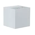 Paulmann Paulmann Wall luminaire LED Cybo square, 2x3W, 8x8cm, white