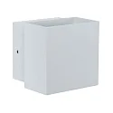 Paulmann Paulmann Væglampe LED Cybo firkantet, 2x3W, 10x10cm, hvid