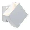 Paulmann Paulmann Væglampe LED Cybo firkantet, 2x3W, 10x10cm, hvid