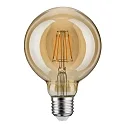 Paulmann Paulmann LED Vintage Globe 95, E27, guld, 1700K, 6,5W