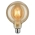 Paulmann LED Vintage Globe125, E27, guld, 1700K, 6,5W