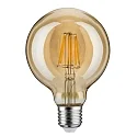 Paulmann Paulmann LED Vintage Globe, 95, 6W, E27, guld, guldlys, dæmpbar