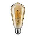 Paulmann Paulmann LED Vintage Lyskilde ST64, 6W, E27, guld, guldlys, dæmpbar