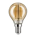 Paulmann Paulmann LED Vintage Lyskilde dråbeformet, 2W, E14, guld, guldlys