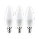 Paulmann LED 3-pack 5,5W E14 2700K, candle