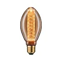 Dekorativ glødelampe B75 INNER GLOW SPIRAL LED pæreformet E27 4W 200lm 1800K CRI >80 