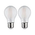 Paulmann Glødepære standard STANDARD LED A60 sæt med 2 E27 7W 806lm 2700K CRI >80 