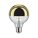 Paulmann Top spejl lyskilde globeformet DECO GLOBE G95 LED GOLD ON-OFF G95 klar E27 6,5W 600lm 2700K CRI >80 dæmpbar