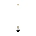 Paulmann Top spejl lyskilde globeformet DECO GLOBE G95 LED BLACK MATT DIM G95 klar E27 6,5W 600lm 2700K CRI >80 dæmpbar