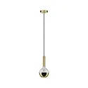 Paulmann Top spejl lyskilde globeformet DECO GLOBE G125 LED GOLD G125 klar E27 6,5W 600lm 2700K CRI >80 dæmpbar