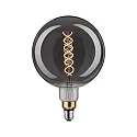 Dekorativ glødelampe FILAMENT BIG GLOBE DOUBLE SPIRAL G200 klar E27 7W 200lm 1800K CRI >80 dæmpbar