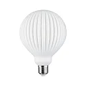 Filament Globe lyskilde GLOBE G125 WHITE LAMPION V2 rillet, forsænket G125 mat E27 4,3W 400lm 3000K CRI >80 dæmpbar