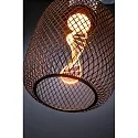 Paulmann LED glødelyskilde METALLIC GLOW CYLINDER HELIX omskiftelig E27 3,5W 110lm 1800K CRI >80 