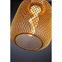 Paulmann LED glødelyskilde METALLIC GLOW CYLINDER HELIX omskiftelig E27 3,5W 130lm 1800K CRI >80 
