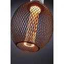 Paulmann LED glødelyskilde METALLIC GLOW GLOBE SPIRAL omskiftelig E27 4,2W 200lm 1800K CRI >80 