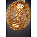 Paulmann LED glødelyskilde METALLIC GLOW GLOBE SPIRAL omskiftelig E27 4,2W 200lm 1800K CRI >80 