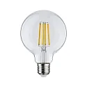 Paulmann Filament Globe lyskilde ECO-LINE G95 omskiftelig G95 klar E27 4W 840lm 3000K 360° CRI >80  klar