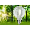 Paulmann Filament Globe lyskilde ECO-LINE G95 omskiftelig G95 klar E27 4W 840lm 4000K 360° CRI >80  klar