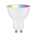 WIFI LED Smart lyskilde RGBW ZigBee styrbar GU10 4,8W 350lm 2200-6500K 38° CRI 80-89 dæmpbar