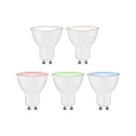 Paulmann WIFI LED Smart lyskilde RGBW ZigBee styrbar GU10 4,8W 350lm 2200-6500K 38° CRI 80-89 dæmpbar