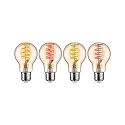 Paulmann WIFI LED Smart lyskilde ZigBee styrbar E27 6,3W 470lm 2200-6500K CRI 80-89 dæmpbar