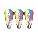 WIFI LED Smart light bulb RGBW ZigBee controllable E27 6,3W 470lm 2200-6500K CRI 80-89 dimmable